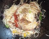 A picture of step 2 of Chinese Noodles.