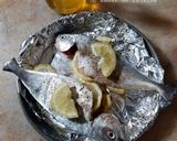 Une image de l'étape 5 de Poisson au four accompagné de salade 🐟 🥗.