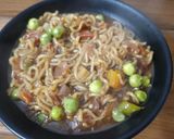 A picture of step 3 of Thumsup maggi.