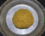 A picture of step 1 of Guvar dhokli.