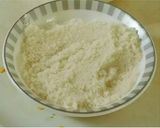 A picture of step 1 of Ragi idlies.