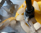 A picture of step 3 of Mango Shake.