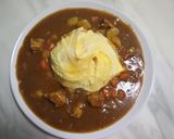 รูปขั้นตอนการทำที่ 5 ของ แกงกะหรี่ญี่ปุ่นล้อม_ไข่เธอน์น่า(Curry omelette)
