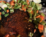 Foto del paso 6 de la receta: Fideuà de pulpo verduritas, garbanzos y hierbabuena, facilísima!
