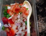 स्ट्रॉबेरी सालसा(strawberry salsa recipe in hindi) रेसिपी चरण 2 फोटो