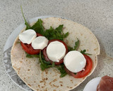 Foto del paso 3 de la receta: Piadinas con jamón serrano
