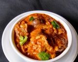A picture of step 8 of Mushroom Korma.