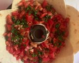Pas rețetă Tortilla umplută cu carne de curcan 4 fotografie