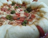 Foto langkah ke 11 dari resep Pizza Teflon *tanpa telur.