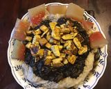 A picture of step 8 of California Farm Black Turtle Bean Garlic Paste and Pasta.