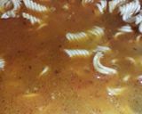 A picture of step 2 of Masala aata noodles.