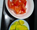 Hình bước làm 1 của món Salad Lườn Ngỗng Hun Khói