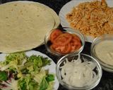 Foto del paso 2 de la receta: Wraps de pollo con salsa ranchera