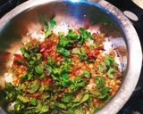 A picture of step 8 of Kabuli Biryani.