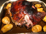 Pierna de Cerdo al horno