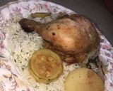 صورة لخطوة 11 من وصفة الدجاج المحشي بالأرز