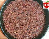 A picture of step 6 of Kibbeh bil Sanieh (Baked Kibbeh in a Tray).