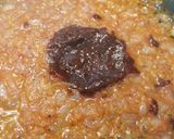 Foto del paso 8 de la receta: Calamar relleno de sus tentáculos, aletas y Cigala