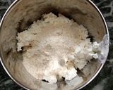 A picture of step 1 of Suji chilla.