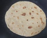 A picture of step 4 of Hing,flavour Wheat flour and carom seed paratha.