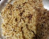 Foto del paso 7 de la receta: Arroz con cebolla y carne. Tipo wok pero en sartén