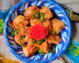 A picture of step 9 of Ginger chicken 🐔🐔.