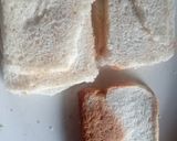 A picture of step 1 of Masala Toast.