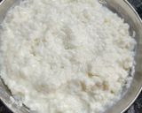 A picture of step 2 of Curd Rice.