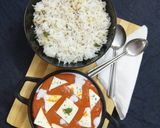 A picture of step 8 of Paneer Makhni.