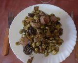 Foto del paso 6 de la receta: Habas antiracistas (con butifarra blanca y negra)
