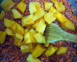 A picture of step 3 of Lentil Soup with Butternut Squash.