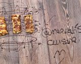 A picture of step 4 of French toast roll up.