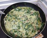 Foto del paso 4 de la receta: Salsa blanca de espinaca, tocineta y cebolla