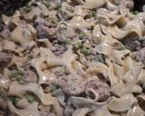 A picture of step 5 of Lamb and Beef Noodle Casserole.