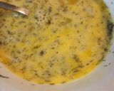 A picture of step 2 of Dill smoked Trout and Eggs.