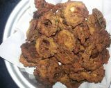 A picture of step 4 of Karela Chips.