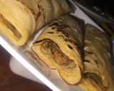 A picture of step 5 of Pancake Rolls.