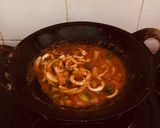 Foto langkah ke 3 dari resep Cumi saus padang.