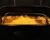 Foto del paso 10 de la receta: Pescado frito en milanesa, tomate con ajo, espárragos, papas fritas
