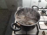 Caldo de Puchero con espinaso
