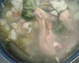 Foto del paso 4 de la receta: Caldo de pollo con verdura y arroz