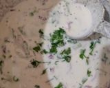 A picture of step 1 of Rice flour chila.