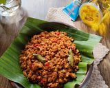 Foto langkah ke 8 dari resep Isian Lemper Ayam Pedas Manis.