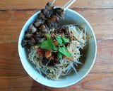 Foto langkah ke 27 dari resep Lontong Balap with Lento dan Sate Kerang.
