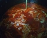A picture of step 10 of Hot_n_Sour_SoupWith Fried_Wonton.