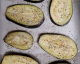 A picture of step 2 of Roasted Eggplant.