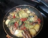 Foto del paso 2 de la receta: Hamburguesa con parrillada de verduras