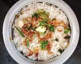 A picture of step 6 of Anda Makhni Biryani.