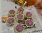 Foto langkah ke 4 dari resep Kue Mangkok Ubi Ungu.