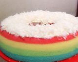 Foto langkah ke 6 dari resep Rainbow cake kukus.